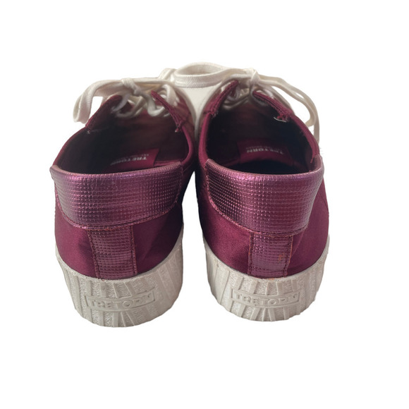 TRETORN BLAIRE BOLD lll SATIN SNEAKERS OXFORD WINE - Picture 5 of 6